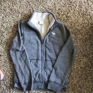 Abercrombie warm zip up jacket